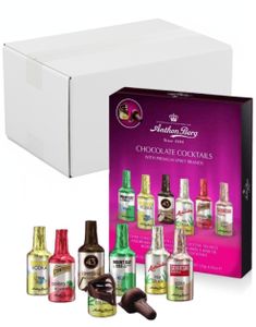 14 st Anthon Berg Chocolate Cocktails - 12 Likörchoklad i Presentask - Hela Lådan 2,61 kg
