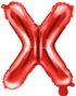 X - Bokstavballong - 35 cm