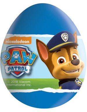 1 stk Paw Patrol Chokoladeæg med Overraskelse 20 gram