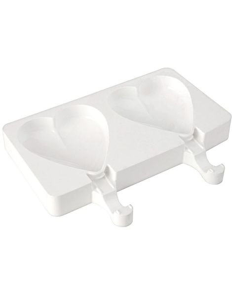 Silikomart Mini Heart – Hjerteformet Mini Ispinner Silikonform