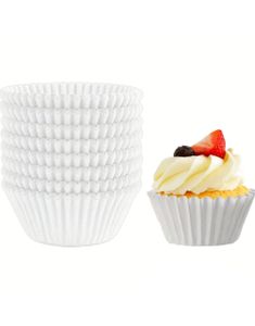 200 stk Mini Cupcake / Muffinsformer - 4 cm