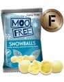 Moo Free Snowballs - Riskugler Med Vegansk Hvid Chokoladeovertræk