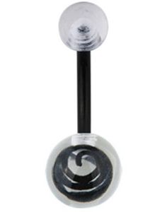 Hypnotize The World Sort Navlepiercing