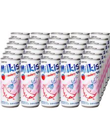 30 stk Milkis Strawberry and Milk Flavour - Brus med Jordbær- og Melkesmak - Helt Brett 30x250 ml (Korea)