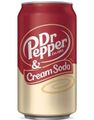 Dr. Pepper Cream Soda 355 ml (USA Import)