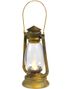Lampe med Lysende LED Flamme 33 cm