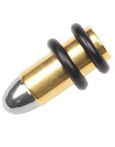Golden Bullet - Ørepiercing med O-Ringe