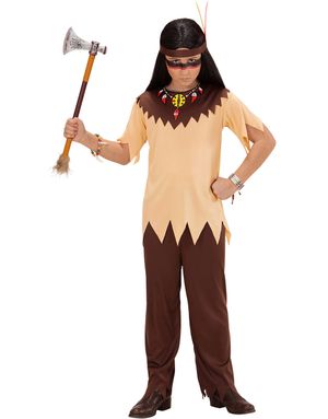 Indianerkostume til Børn 3 Dele