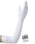 Hvide Lange Handsker - 60 cm