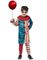 Stripete Vintage Klovn Jumpsuit Kostyme til Gutt