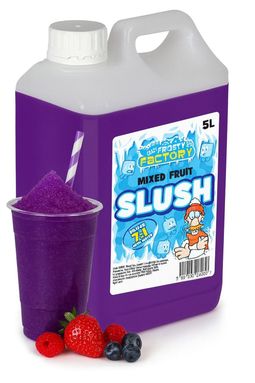 Mixed Fruit Slush-Koncentrat - 40 Liter Færdig Slush - Crazy Factory