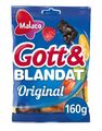 Godt Og Blandet Original - Blanding Af Vingummi Og Lakrids 160 Gram