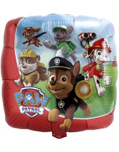 Folieballon 43x43 cm - Paw Patrol