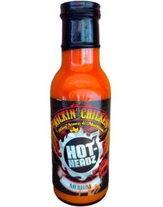 DATO PRODUKT - Kickin' Chicken Medium Wing Sauce - Mediumstærk Vingesauce/ Marinade 354 ml (Costa Rica)