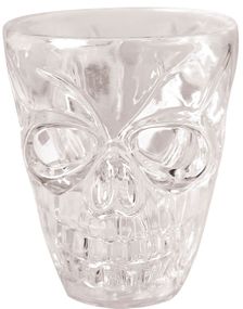 4 stk Kranieformet Shotglas