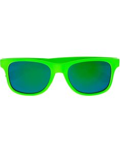 Wayfarer Style kostumebriller - Grøn