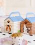 6 stk Kakebokser 15,5x10x16 cm - Dog Party