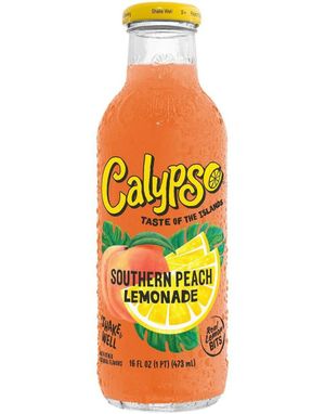 Calypso Southern Peach Lemonade 473 ml Leskedrikk (USA Import)
