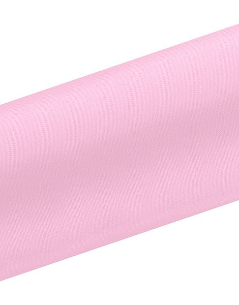Lyserød Bordløber i Satin 16 cm x 9 meter
