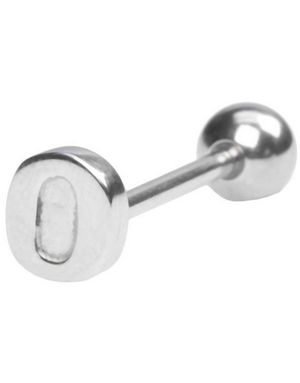 Tungepiercing med Bogstavet O