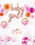 Girl - Rosegullfarget Folieballonger 30 cm