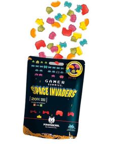Offisiell Space Invaders Vingummi - 50 g