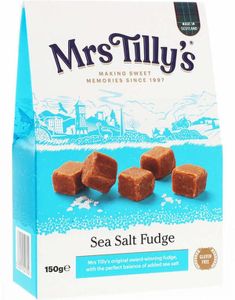 Mrs Tilly Sea Salt Fudge / Bløde Karameller med Havsalt 150 g