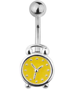 Time Is Up Navlepiercing - Gul