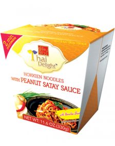 1772236800_6Thai Delight Mikronudler - Hokkien Noodles med Peanut Satay Sauce 330 gram (Thailand)