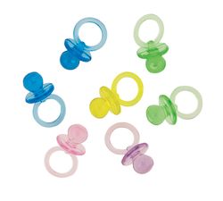 18 stk Små Sutter Assorterede Farver 2,5 cm
