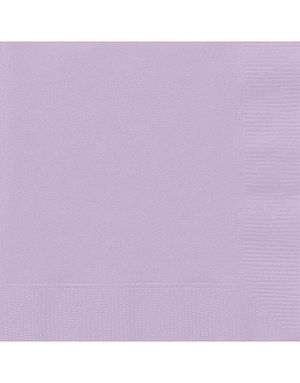 20 stk Lavendel Servietter 33x33 cm
