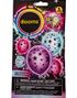 5 stk Ballonger med LED Lys - Stjerner Flerfarget -illoms