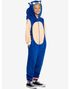 Sonic the Hedgehog Onesie/Kigurumi Unisex Kostyme til Barn - Opposuits - 5-8 ÅR
