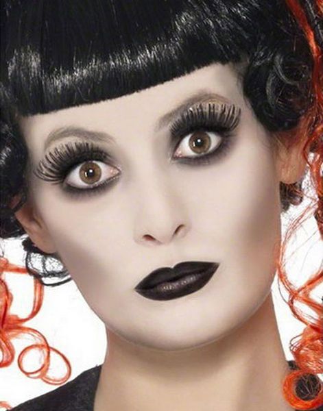 Makeup Kit med Løse Øjenvipper - 5 Dele