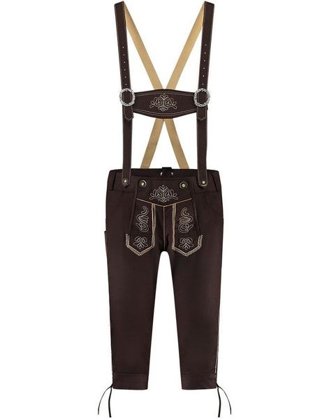 Skinnimitert Brun Lederhosen Oktoberfest
