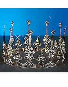 Guldfarvet Dronning/Prinsesse Krone