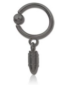 Hængende Patron Sort PVD - 1.6 x 12 mm BCR Piercing
