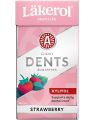 Läkerol Dents Strawberry Mint / Sukkerfri Pastiller Med Jordbær- Og Mintsmag 36 Gram