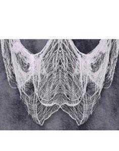 Stor Hvit Netting - 2x5 meter