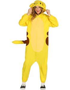 Pokemon Inspireret Pikachu Kigurumikostume
