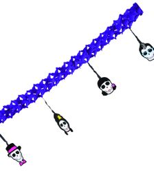 4 Meter Guirlander med Hængende Motiver - Day of the Dead