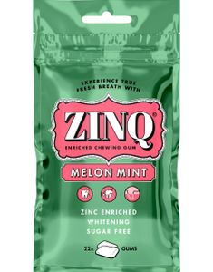 Zinq Tyggegummi med Melon Mint 31,5 Gram