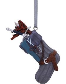 Hengende Lord of The Rings Gandalf Sokk Dekorasjon med Tråd 8 cm