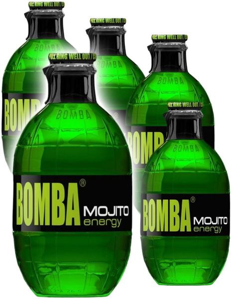 12 Stk Bomba Mojito Energy 250 ml - Helt Brett