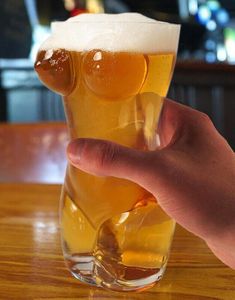 Naked Dame Ølkrus - 1 Pint - 568ml