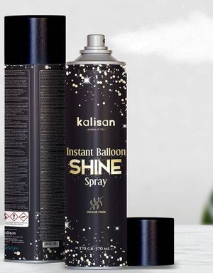 Kalisan Instant Balloon Shine Spray til Latexballoner 570 ml