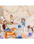 Bulldog Hund Folieballong 75x57 cm - Dog Party
