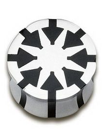 Black Ninja Star - Piercing Plug