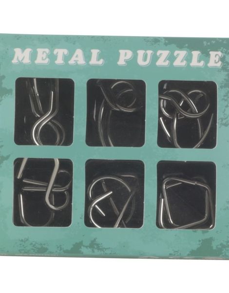 Metall-Puslespill - Hjernetrim med 6 Utfordringer