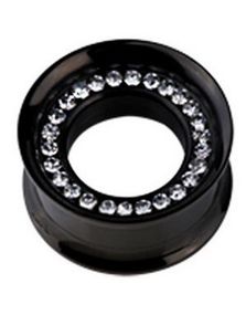 Circle Of Diamonds - Sort Piercing Tunnel